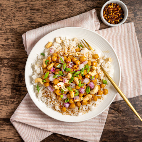 Kung Pao Chickpeas