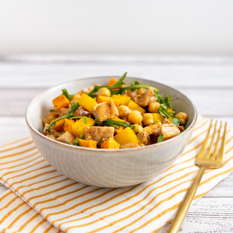 Sweet and Smoky Chicken with Roasted Veggies