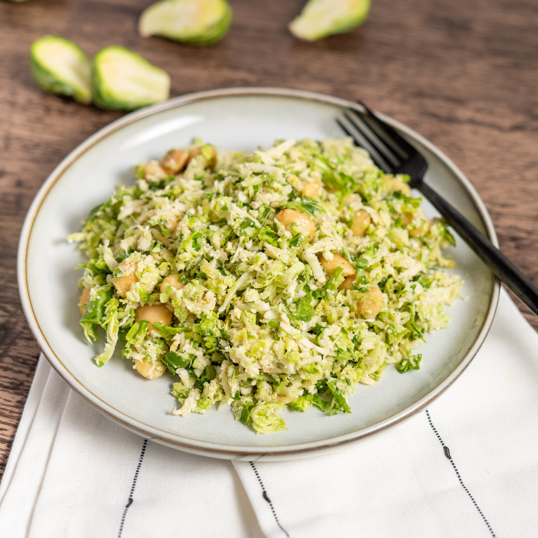 Shaved Brussels Sprouts Salad