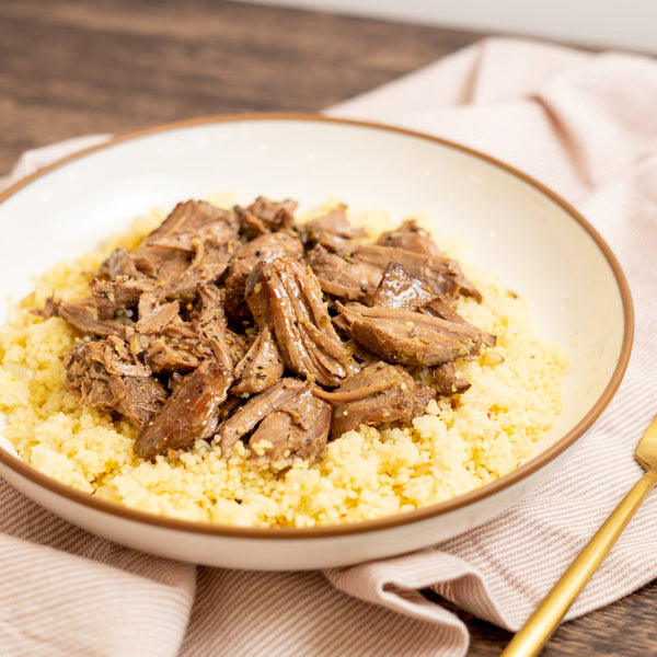 Curried Braised Lamb with Turmeric Basmati Rice
