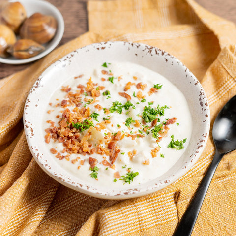 New England Style Clam Chowder - Stock Your Freezer