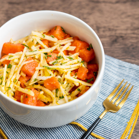 Refreshing Jicama and Watermelon Salad