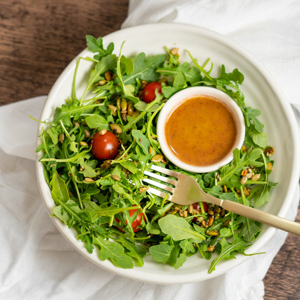 Arugula Salad with Lemon Sumac Vinaigrette