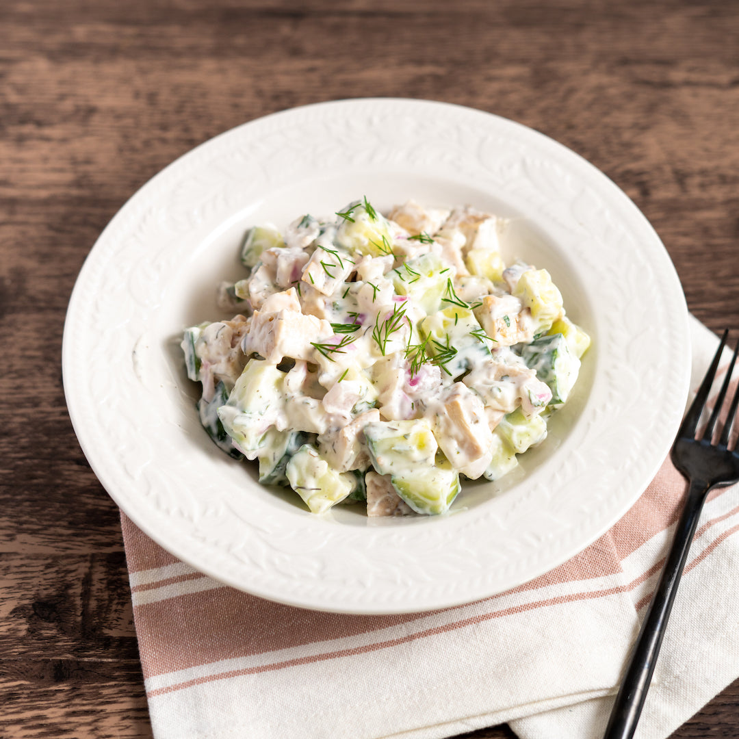 Grilled Chicken Tzatziki Salad