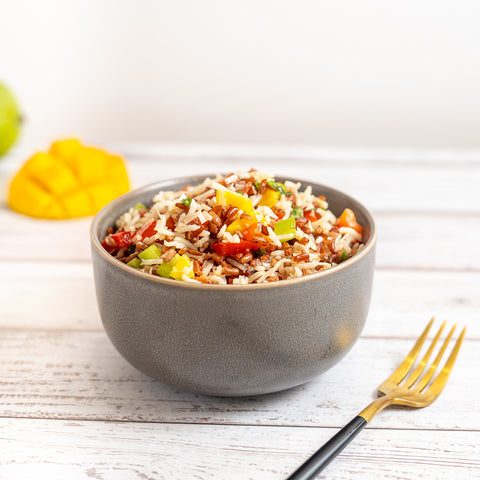 Mango and Coconut Rice Salad