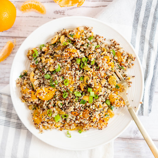 Sesame Mandarin Quinoa Salad