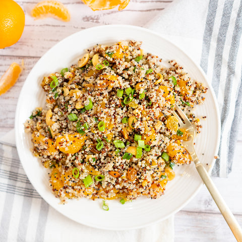 Sesame Mandarin Quinoa Salad