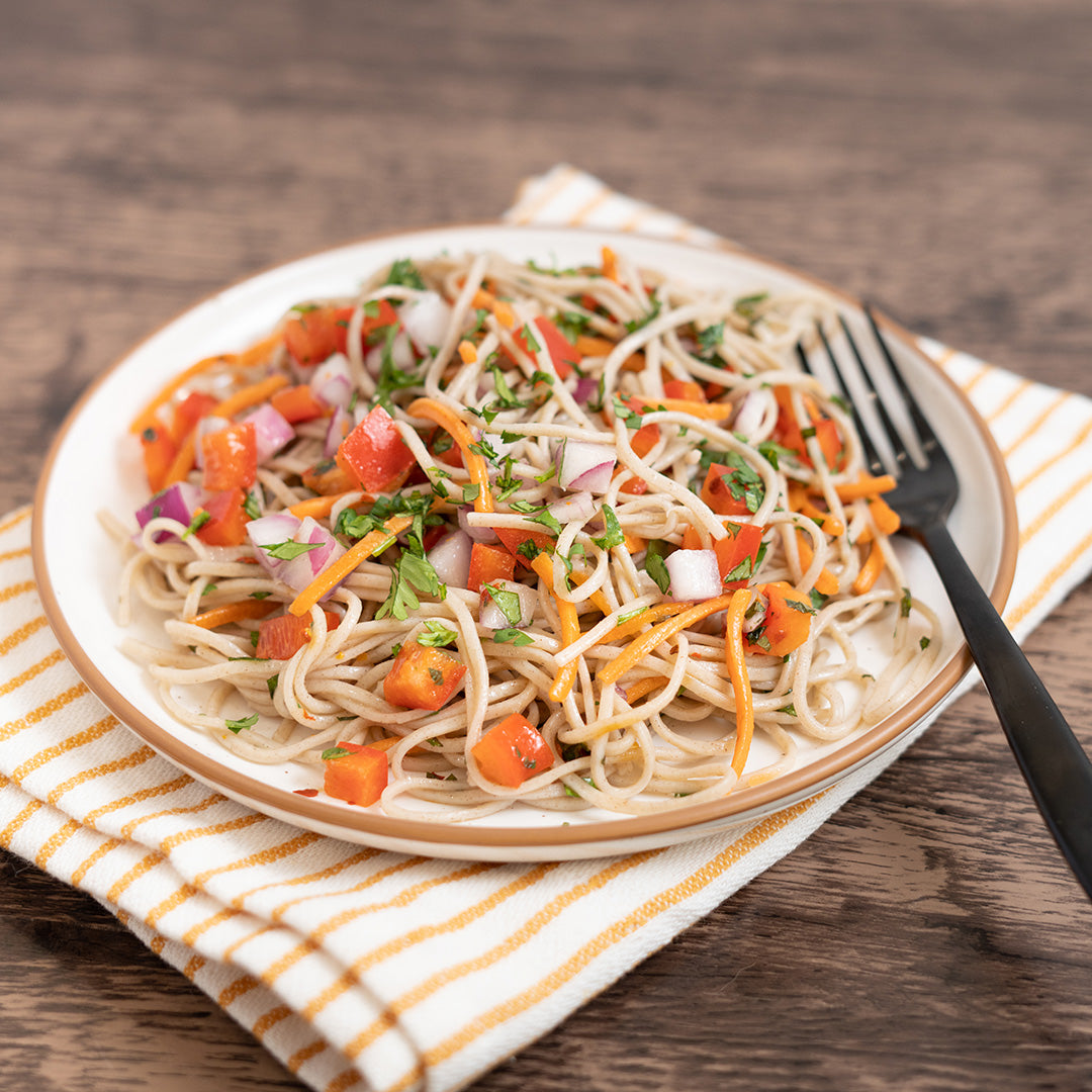 Soba Noodle and Veggie Salad