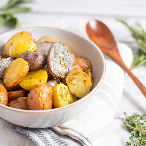 Herb Roasted Multi-Colored Potatoes