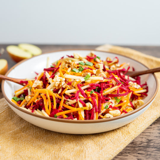 Shredded Beet and Carrot Salad