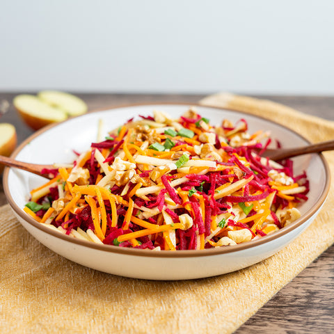 Shredded Beet and Carrot Salad