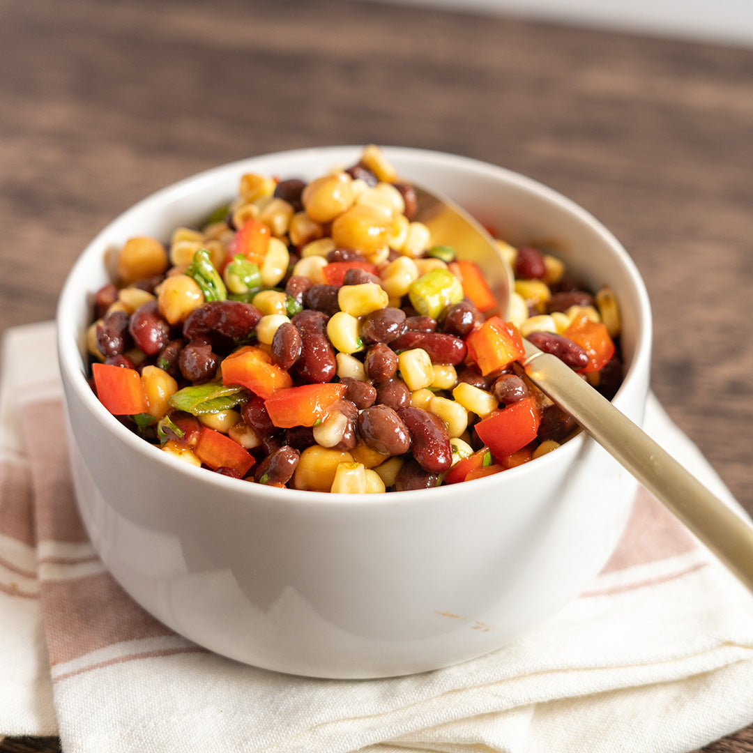 Chipotle BBQ Bean and Corn Salad