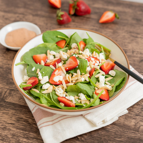 Strawberry Spinach Salad