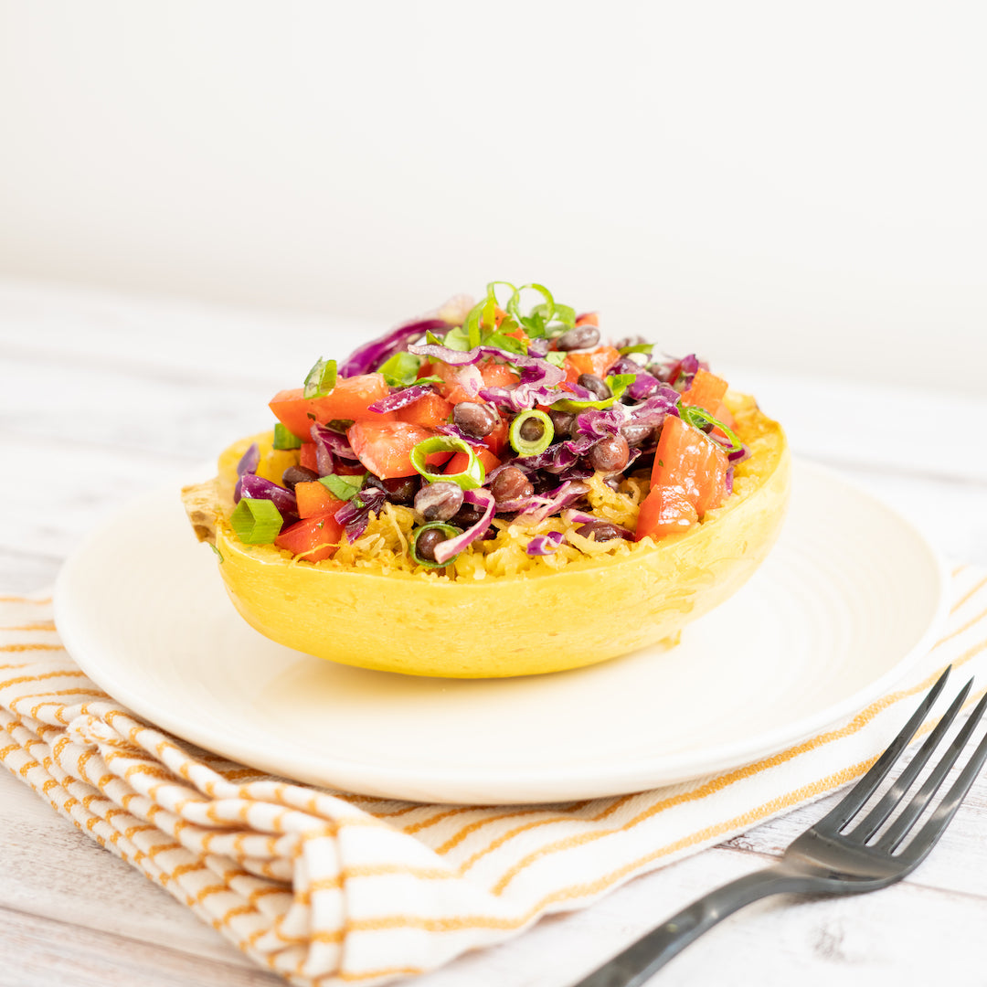 Spaghetti Squash Burrito Bowls