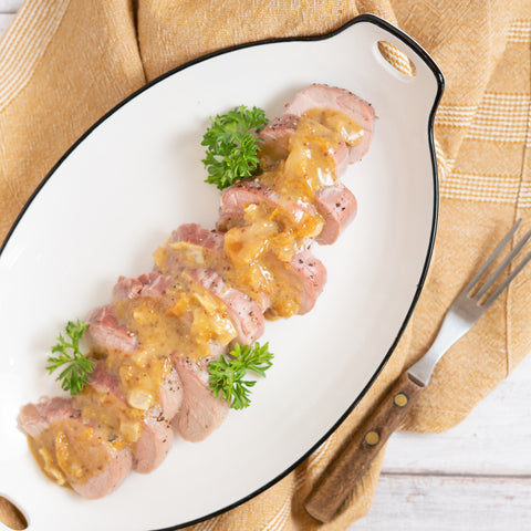 Apricot Dijon Pork Tenderloin