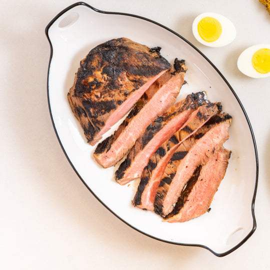 Grilled Marinated Flank Steak - Stock Your Freezer