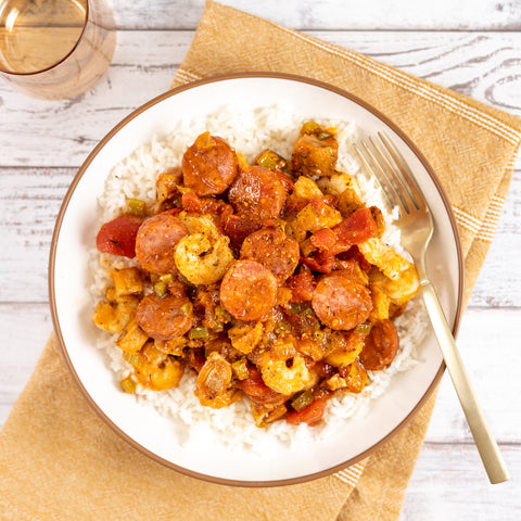 New Orleans-Style Jambalaya - Stock Your Freezer