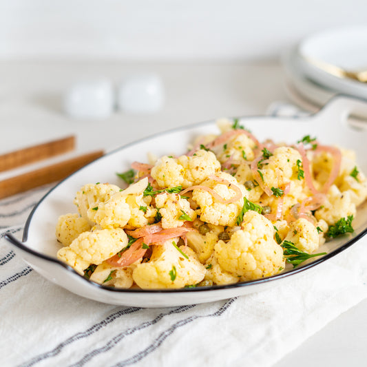 Lemon Caper Cauliflower