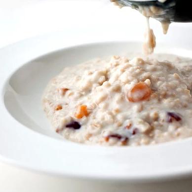 Honeyed Apricot andSteel Cut Oats with Pistachios