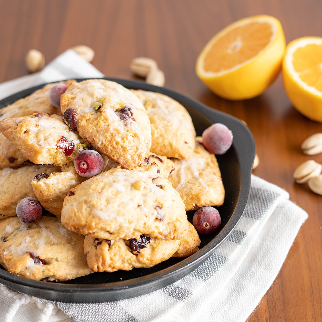 SOLD OUT | Orange Cranberry Pistachio Scones - Stock your Freezer