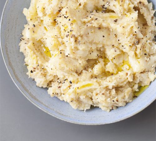 Roasted Mashed Parsnips and Apples