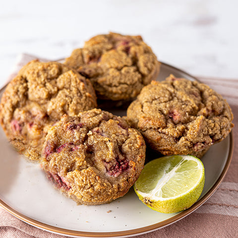 Raspberry Paleo Muffins