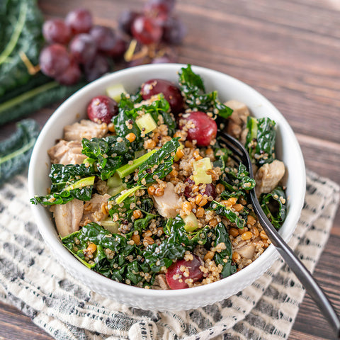 Roasted Chicken and Red Grape Salad