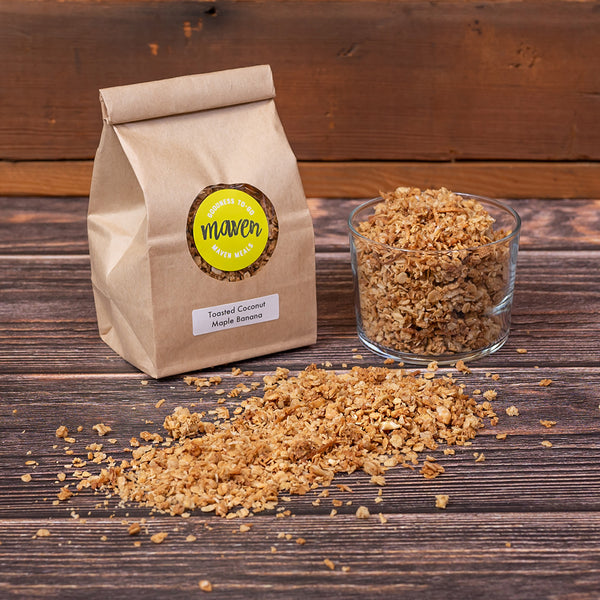 Coconut-Maple Banana Granola