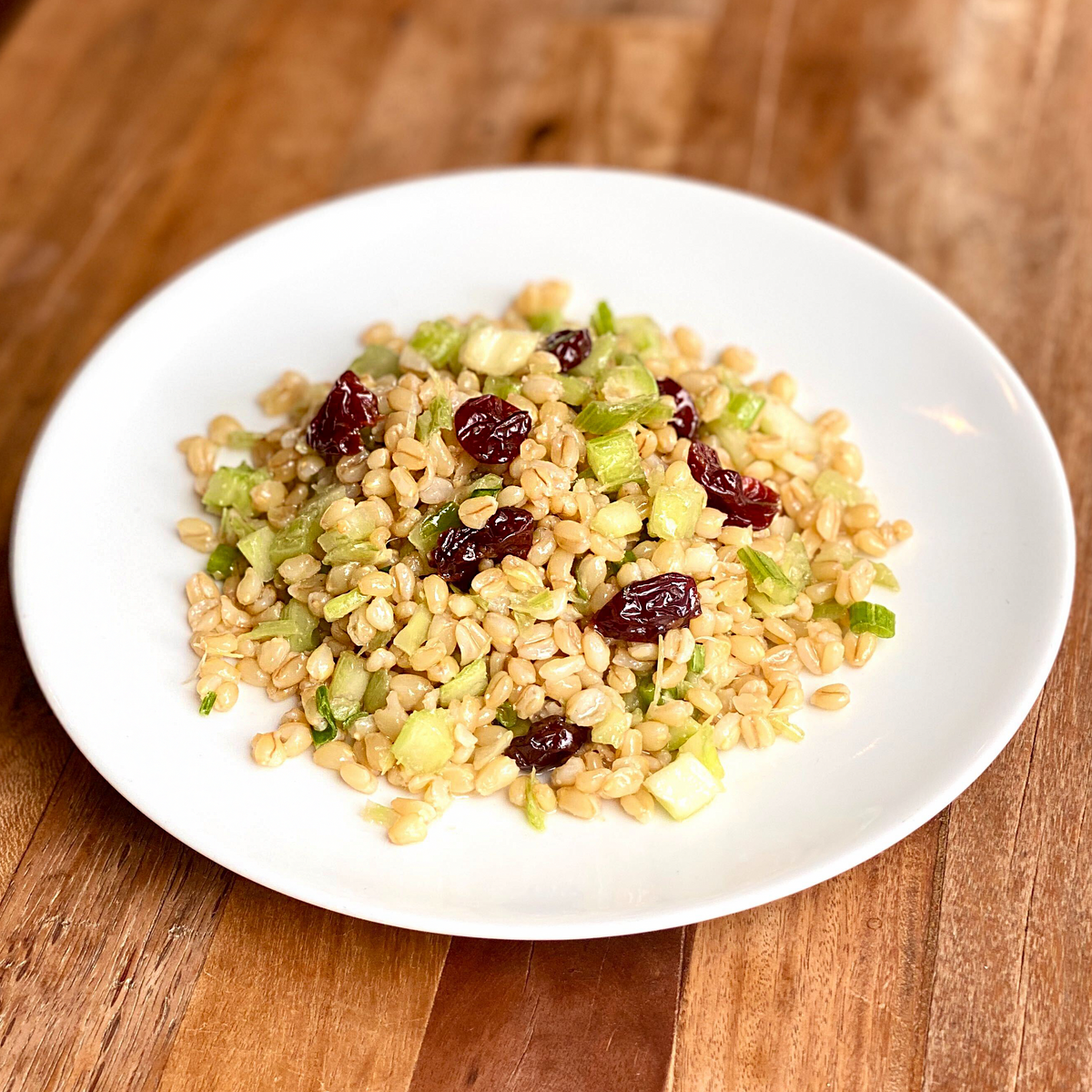 Wheat Berry and Dried Cherry Salad